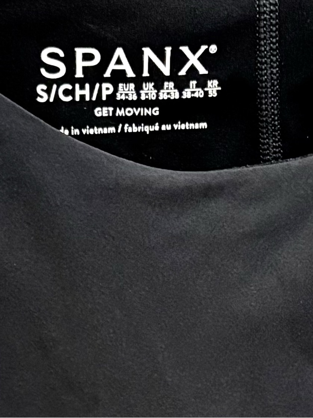 SPANX Yes, Pleats! Black Active Tennis Dress Built-In Shorts Pocket - Picture 6 of 6